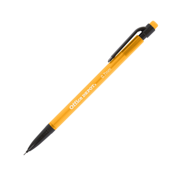 slide 4 of 8, Office Depot Mechanical Pencils, Hb, 0.7 Mm, Assorted Barrel Colors, Pack Of 6, 6 ct