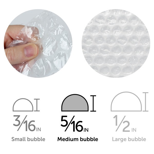 slide 3 of 4, Office Depot Large Bubble Packing Material, 12'' X 100', 1 ct