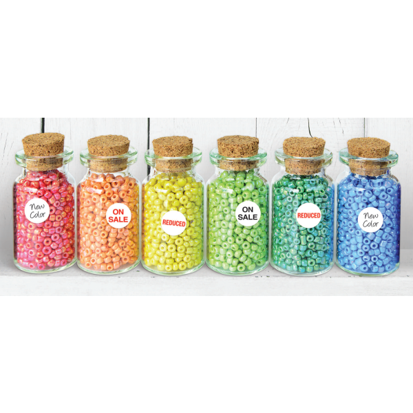 slide 2 of 2, Office Depot Brand Removable Inkjet/Laser Multipurpose Round Labels, Od98791, 3/4'' Diameter, White, Pack Of 1,008, 1 ct