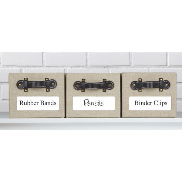 slide 4 of 4, Office Depot Brand Removable Inkjet/Laser Labels, Od98799, 1'' X 3'', White, Pack Of 250, 250 ct