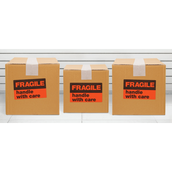 slide 2 of 2, Office Depot Brand Preprinted Permanent Shipping Labels, Od98804, Pack Of 40, 40 ct