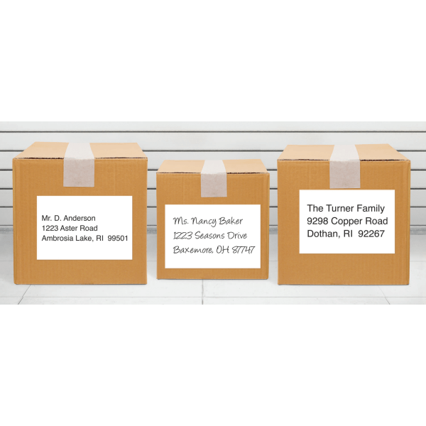 slide 2 of 2, Office Depot Brand Permanent Inkjet/Laser Id Labels, Od98814, 4'' X 6'', White, Pack Of 20, 20 ct