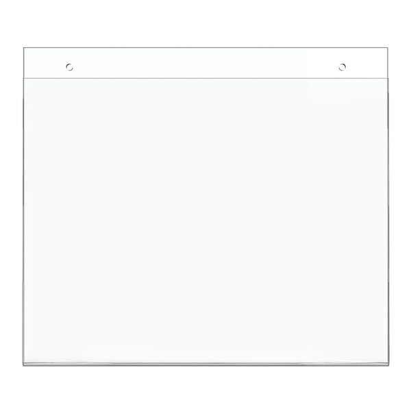 slide 2 of 7, Office Depot Brand Wall Sign Holder, Horizontal, 8 1/2 in x 11 in