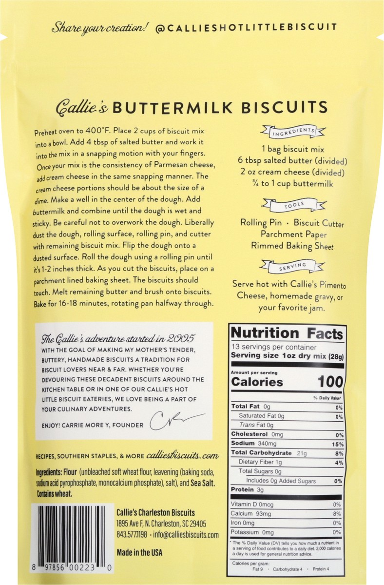 slide 10 of 10, Callie's Namaste Foods Mix Cake Yellow Org - 12 Oz, 12 oz
