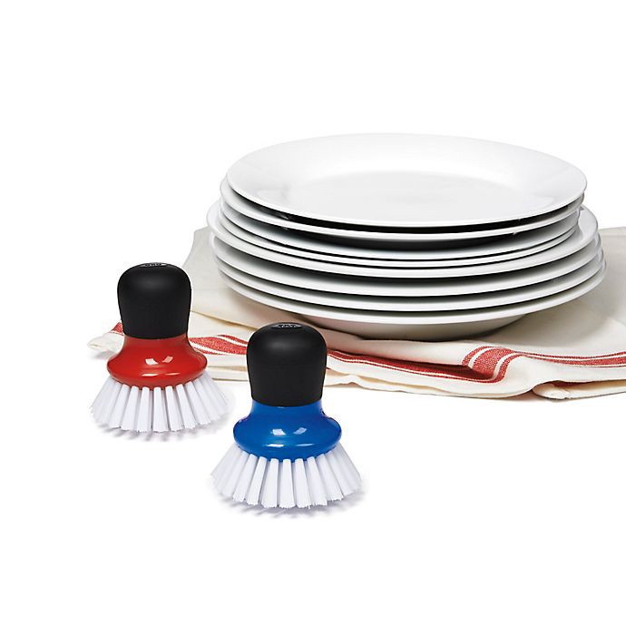 slide 2 of 2, OXO Good Grips Palm Brush, 1 ct