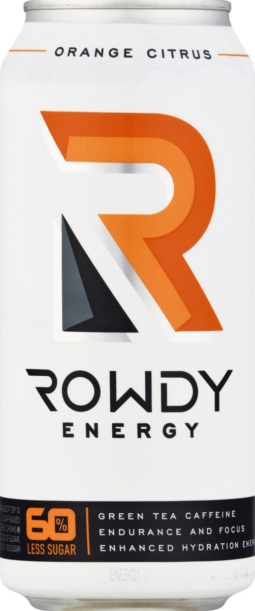 slide 6 of 13, Rowdy Energy Orange Citrus Energy Drink 1 ea, 1 ct