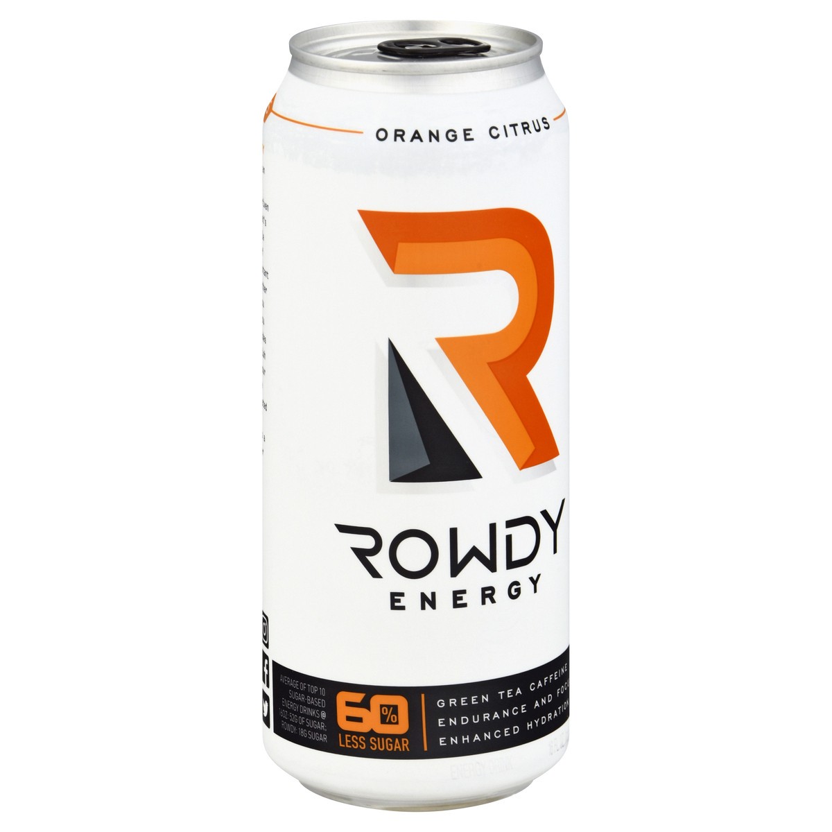 slide 10 of 13, Rowdy Energy Orange Citrus Energy Drink 1 ea, 1 ct