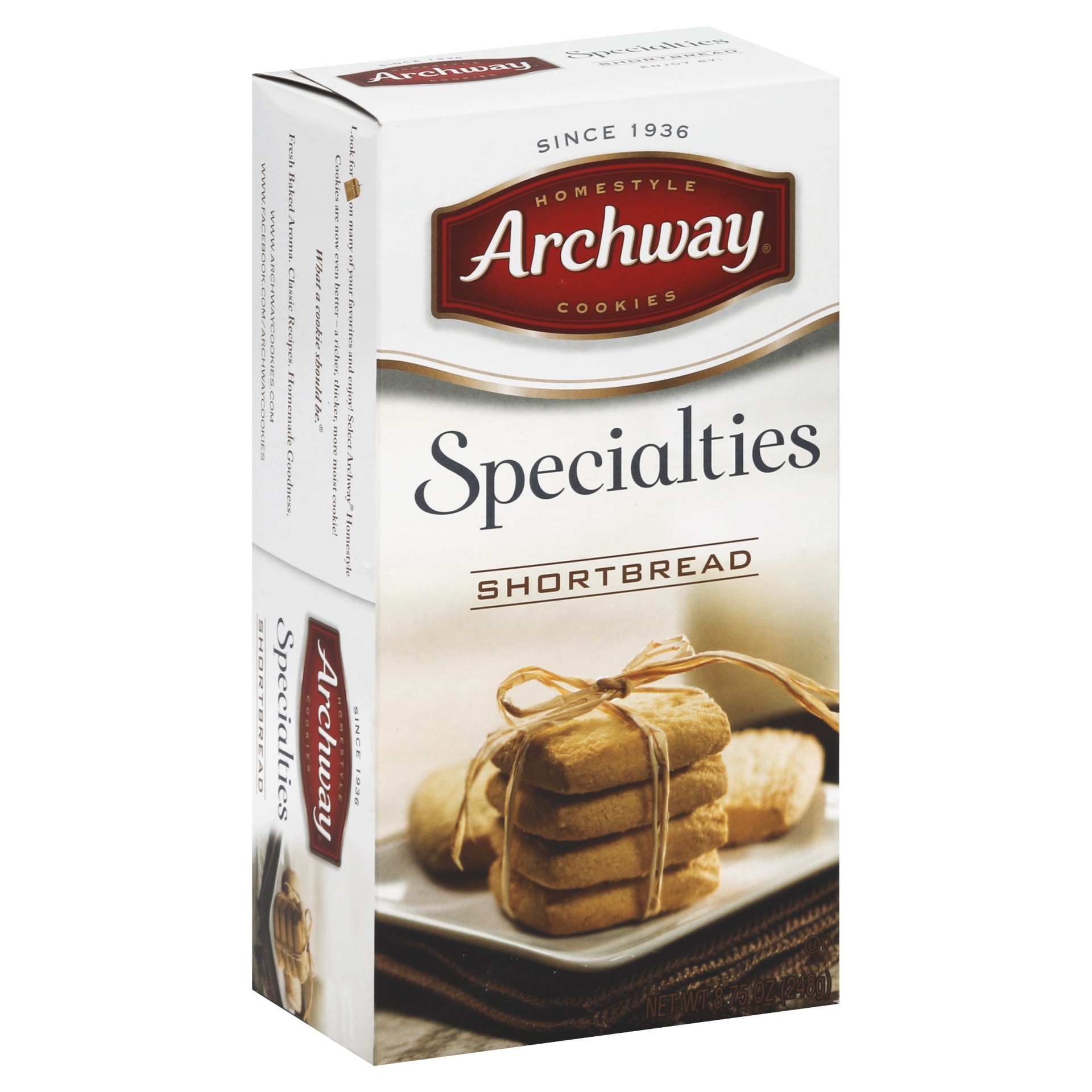 slide 1 of 1, Archway Cookies Specialties Original Shortbread Cookies, 8.75 oz