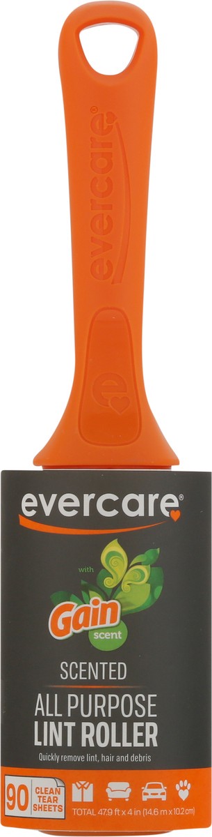 slide 6 of 9, Evercare Gain Scented Lint Roller Original Scent, 90 ct