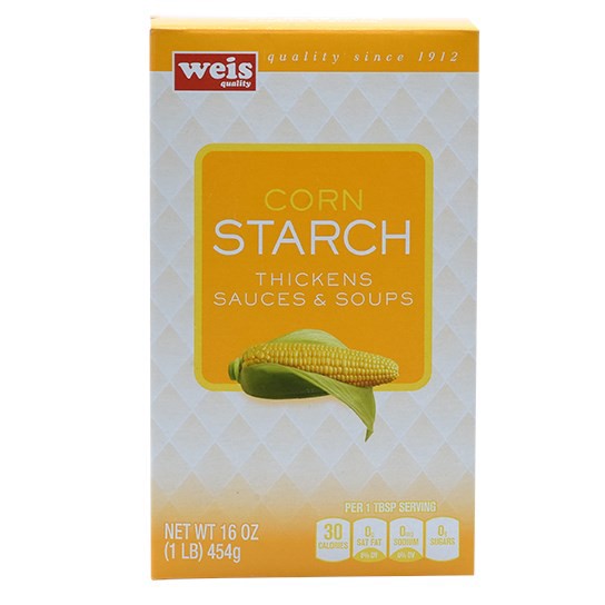 slide 1 of 1, Weis Quality Corn Starch, 16 oz