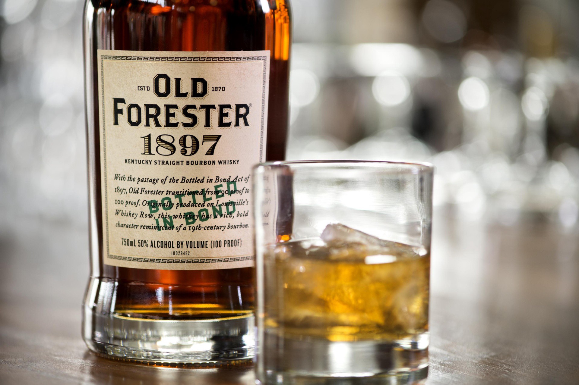 slide 7 of 15, Old Forester Whiskey Row Series: 1897 Bottled in Bond Kentucky Straight Bourbon Whisky, 750 mL Bottle, 100 Proof, 750 ml