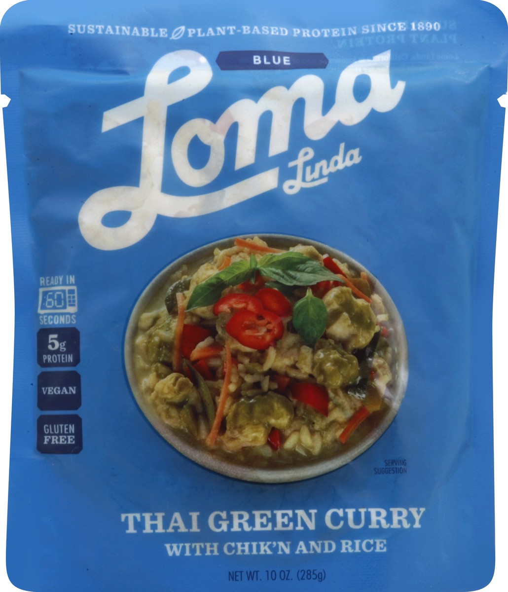 slide 2 of 2, Loma Linda Blue Green Curry Thai - 10 Oz, 10 oz