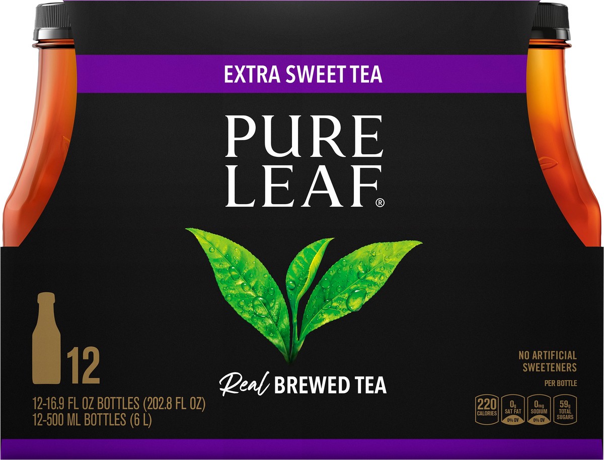slide 1 of 5, Pure Leaf Tea, Extra Sweet, 16.9 fl oz