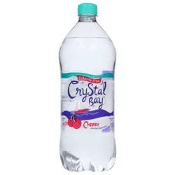 Crystal Bay Calorie-Free Cherry Sparkling Water Beverage 33.8 fl oz