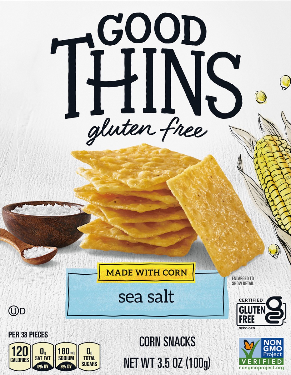 Simply salt rice crackers - Good Thins - 3.5oz