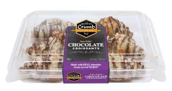 The Worthy Crumb Pastry Co. Two-Bite Chocolate Croissants