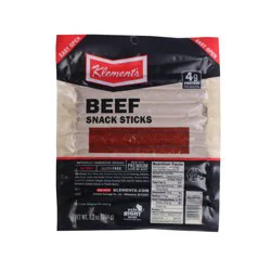 Klements Beef Snack Sticks, 7.2 Oz