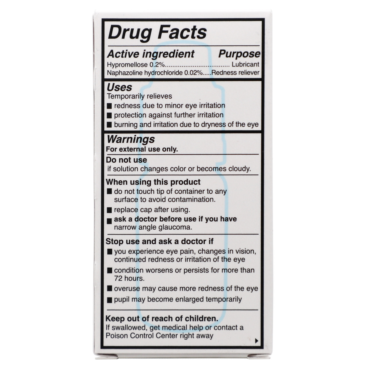 slide 2 of 8, Splash Red Eye Relief Eye Drops, 1 ct