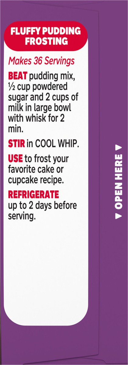 slide 2 of 9, Jell-O Chocolate Fudge Artificially Flavored Instant Pudding & Pie Filling Mix, Family Size, 5.9 oz Box, 5.9 oz