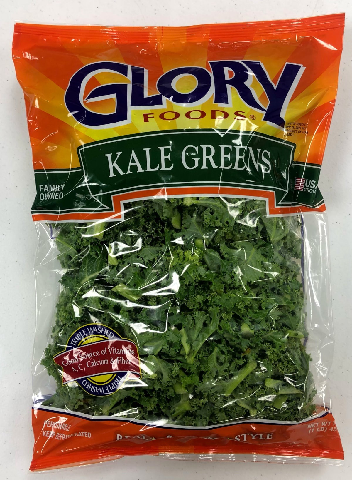 slide 1 of 1, Glory Foods Kale Greens, 16 oz, 16 oz