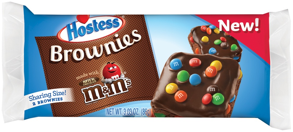 REVIEW: Hostess Brownies made with Milk Chocolate M&M's - The Impulsive Buy