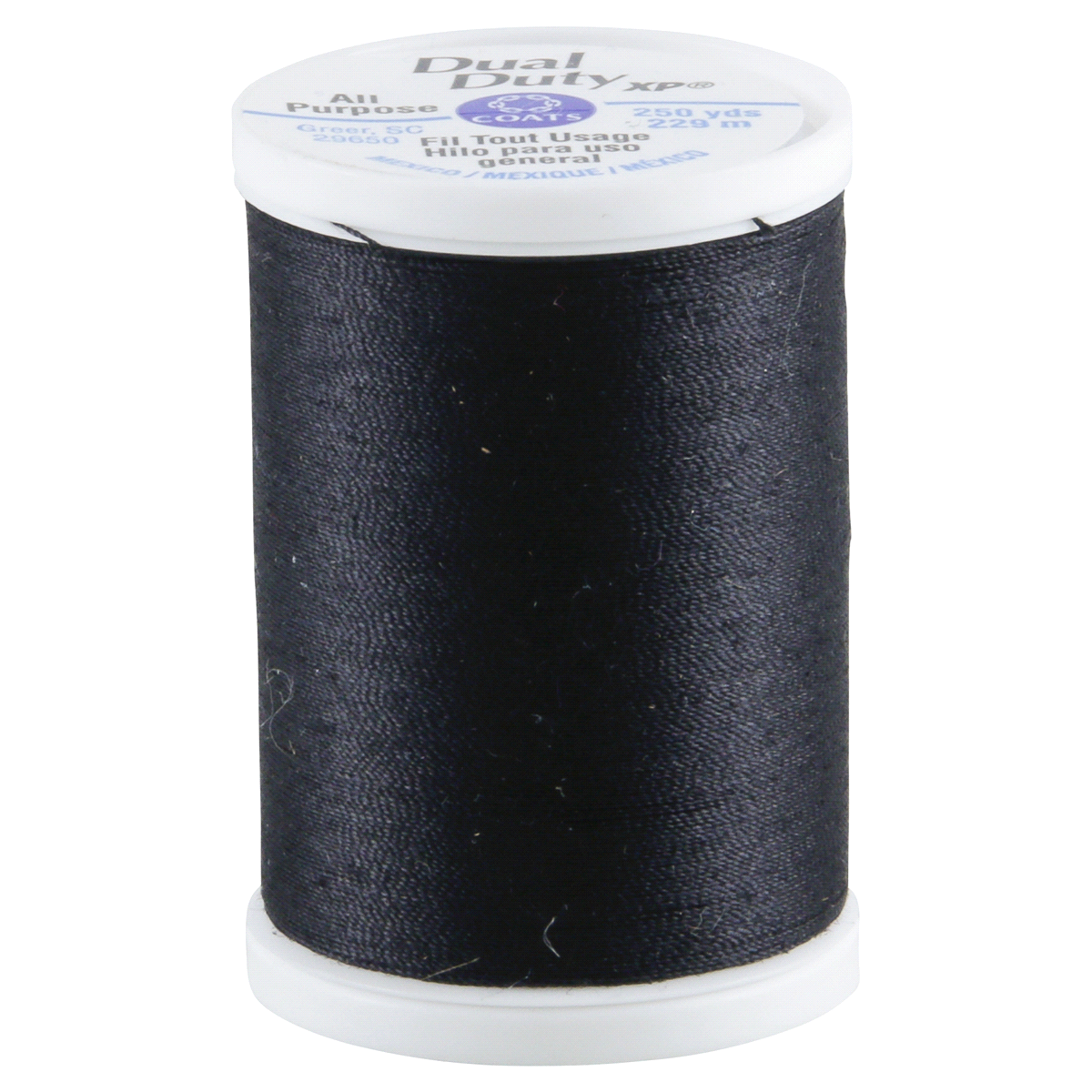 slide 1 of 1, Gen Purpose Thread 250 Yd Black, 250 yd