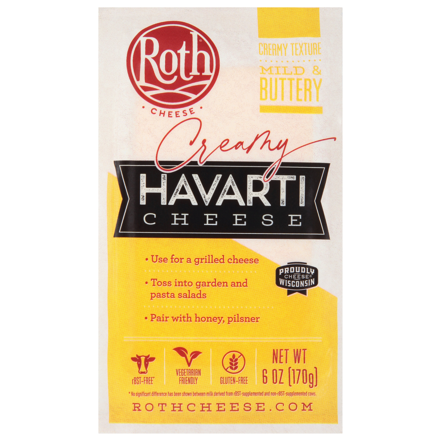 slide 1 of 5, Roth Cheese Original, 6 oz