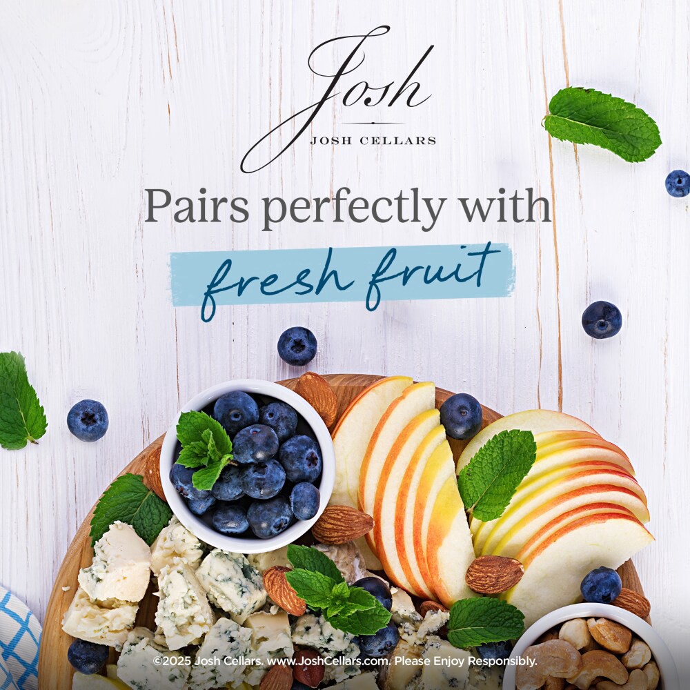 slide 4 of 6, Josh Cellars Premium Sparkling Non-Alcoholic Beverage 25.4 oz, 25.4 oz