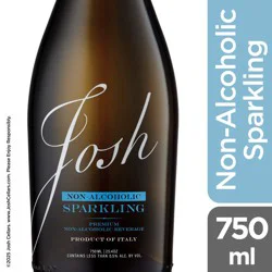 Josh Cellars Premium Sparkling Non-Alcoholic Beverage 25.4 oz