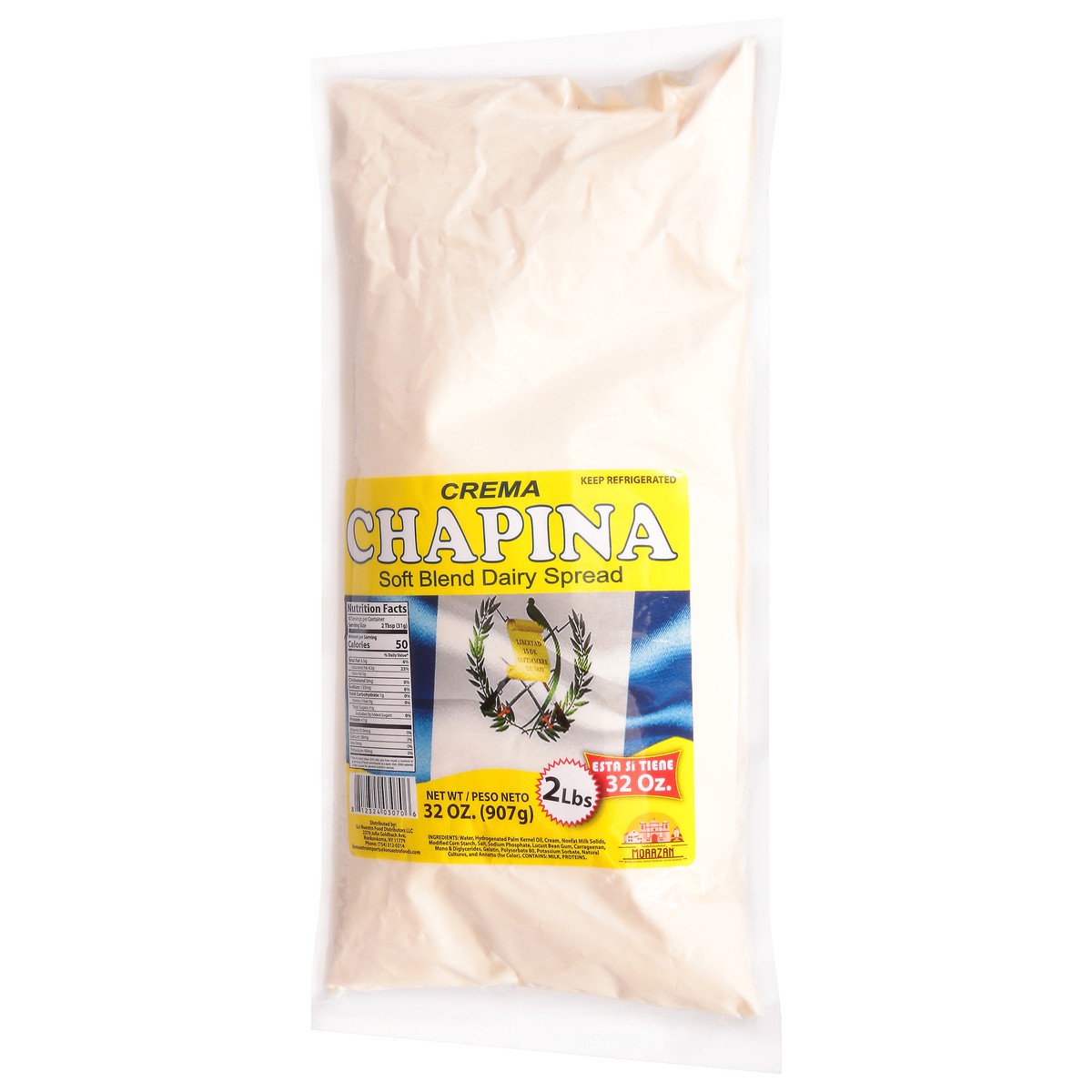 slide 6 of 9, Lo Nuestro Foods Crema Chapina Soft Blend Dairy Spread 32 oz, 32 oz