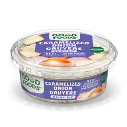 Good Foods Caramelized Onion Gruyere Dip