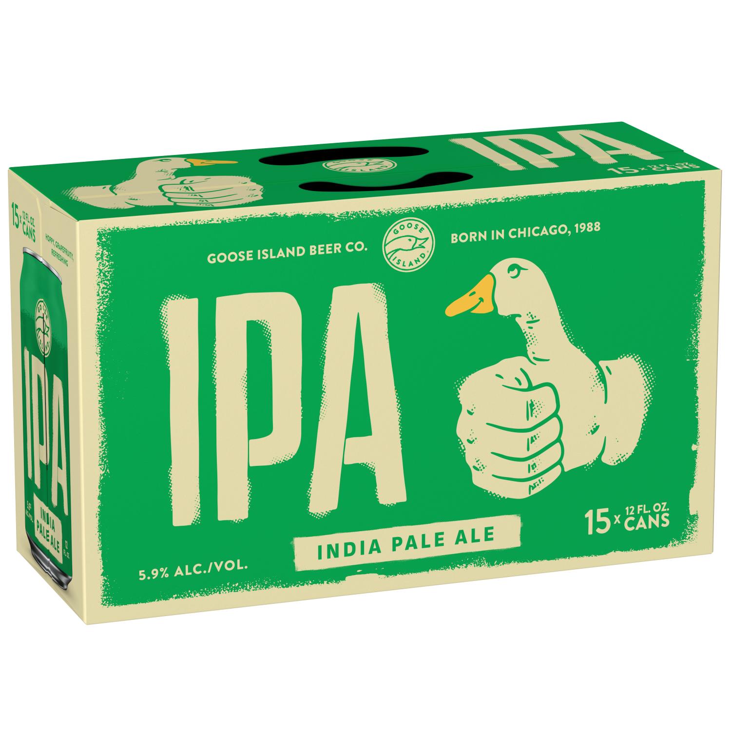 slide 2 of 3, Goose Island Beer Co. IPA 15pk, 15 ct