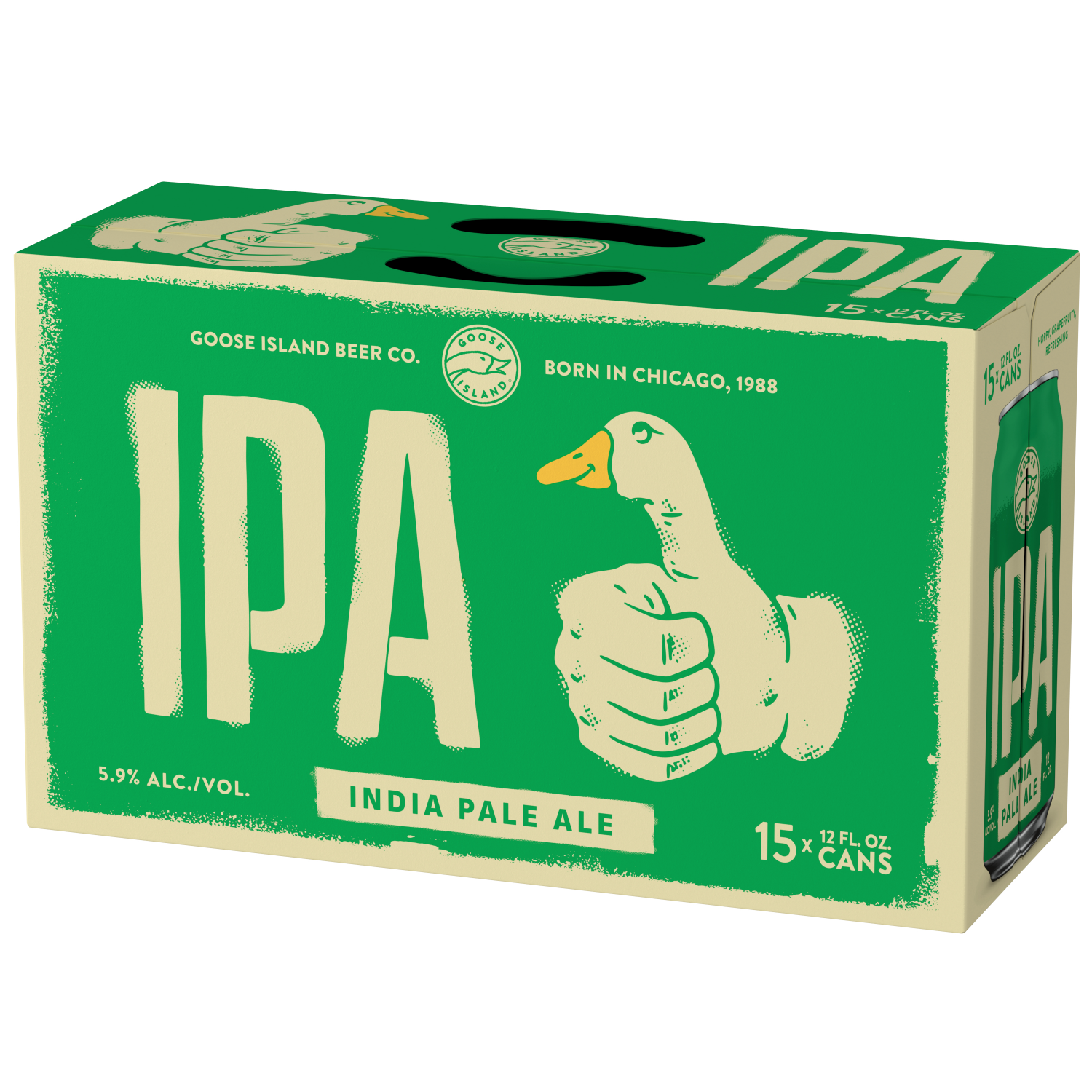 slide 3 of 3, Goose Island Beer Co. IPA 15pk, 15 ct