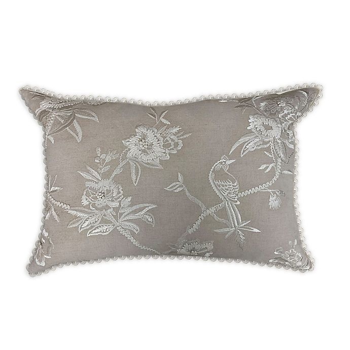 slide 1 of 1, Wamsutta Shadow Garden Throw Pillow - Tan, 1 ct