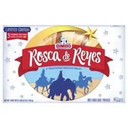 Bimbo Rosca de Reyes Sugar Ring Sweet Bread, 40.57 oz