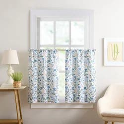 Curtainworks Lena Tier Pair 28x36 Multi