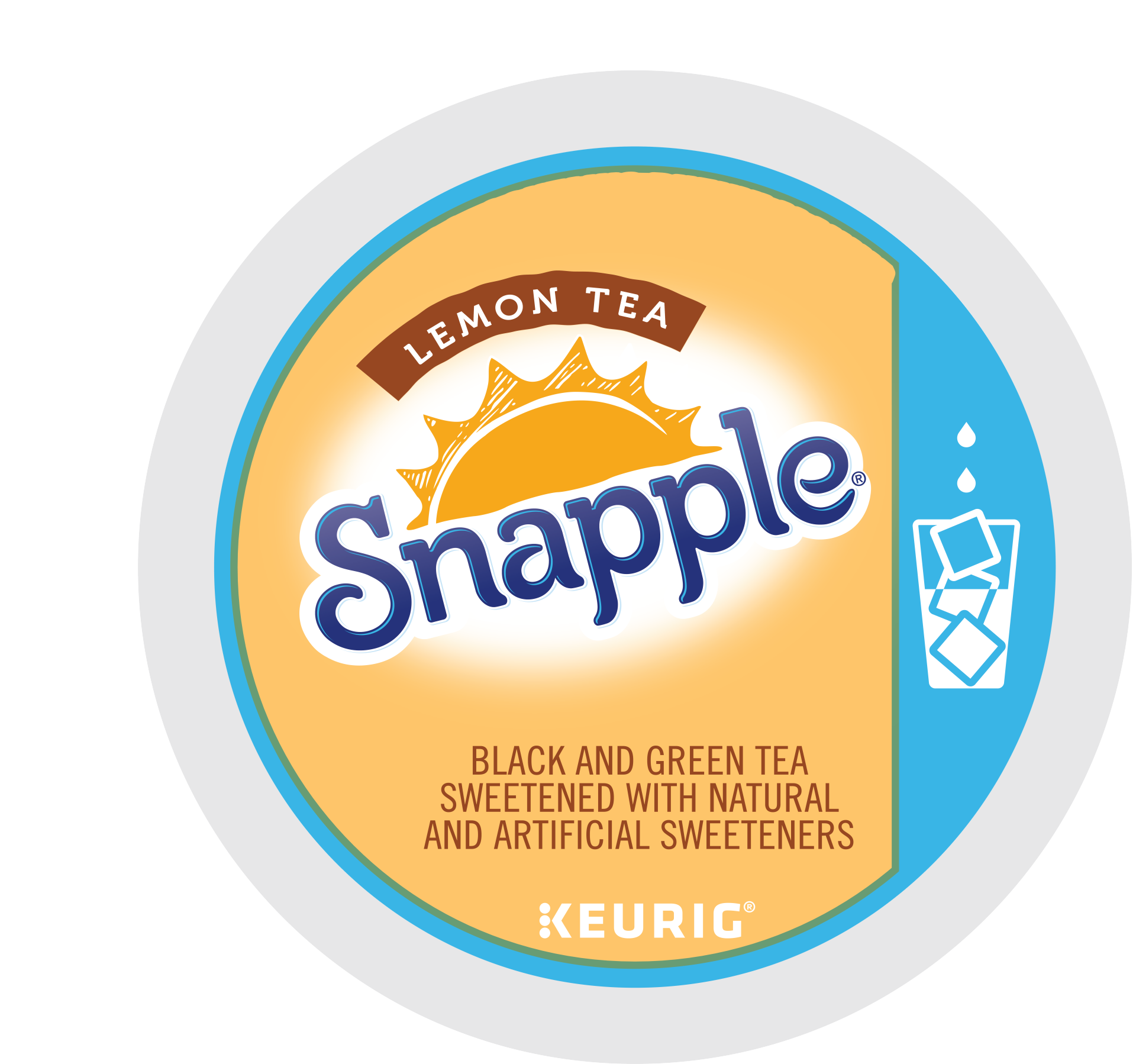 slide 1 of 1, Snapple Lemon Iced Tea K-Cups, 12 ct