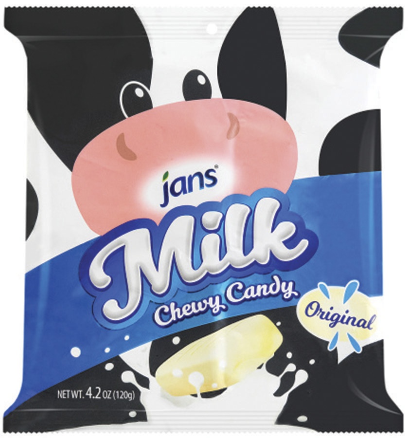 slide 1 of 1, Jans Milk Candy Org, 4.2 oz