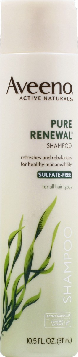 slide 2 of 7, Aveeno Active Naturals Pure Renewal Shampoo, 10.5 fl oz