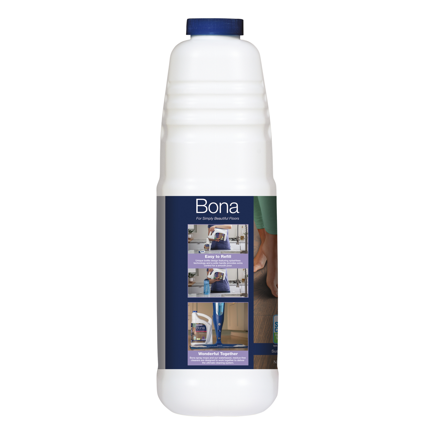 slide 2 of 2, Bona Hardwood Floor Cleaner Lavender Thyme Scent 64oz, 64 oz