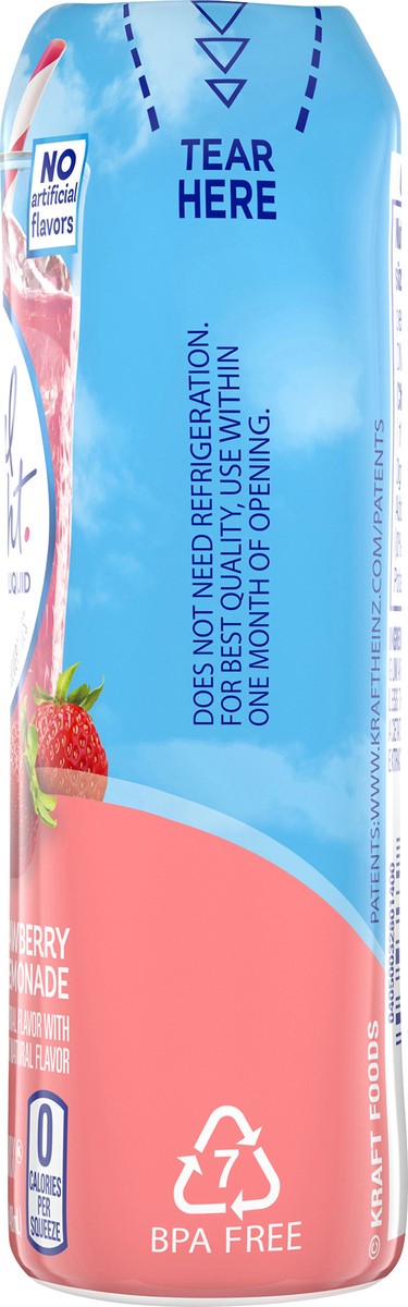 slide 2 of 9, Crystal Light Liquid Strawberry Lemonade Naturally Flavored Drink Mix, 1.62 fl oz Bottle, 1.62 fl oz