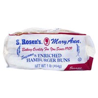 slide 7 of 9, S ROSENS S. Rosen's Hamburger Buns, 8 ct