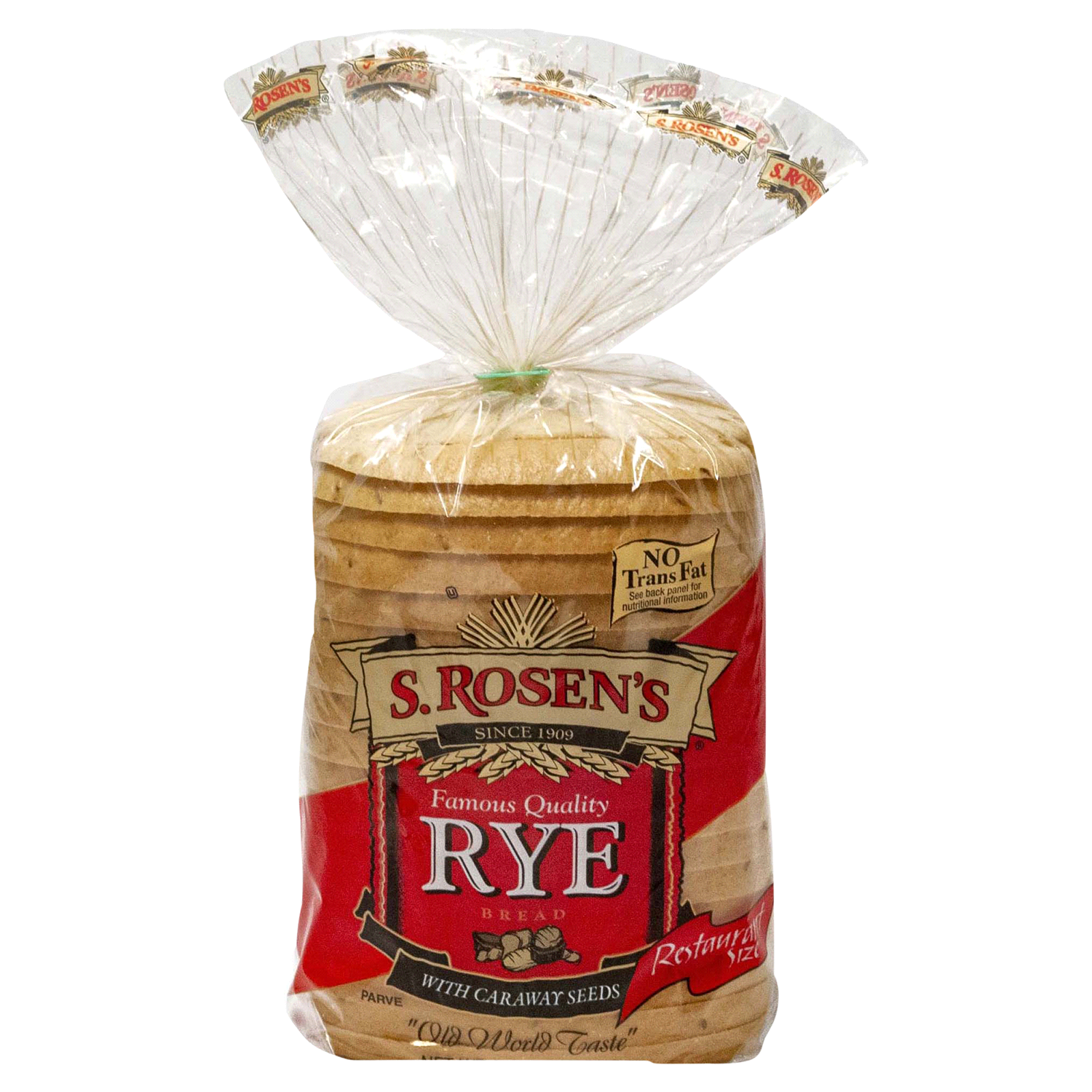 slide 1 of 1, S ROSENS S. Rosen's Famous Quality Caraway Rye Bread, 24oz, 24 oz