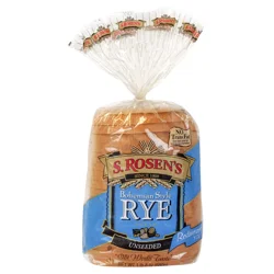 S. Rosen's Bohemian Style Rye, Unseeded, 24oz