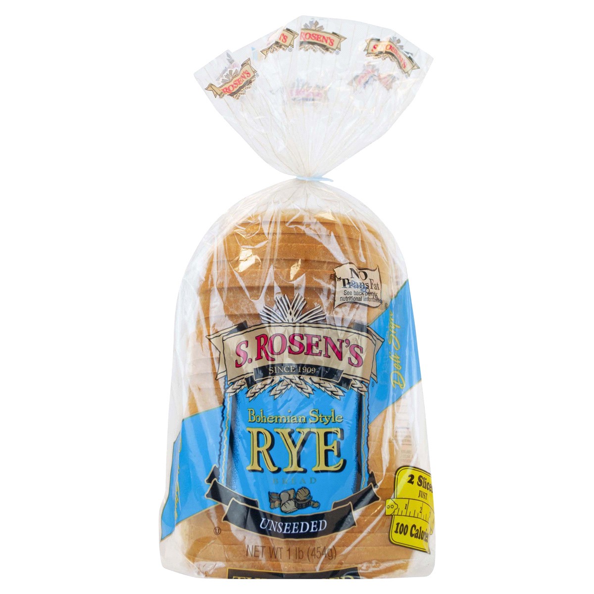 slide 1 of 1, S. Rosen's Bohemian Style Unseeded Rye Bread, 16 oz, 16 oz
