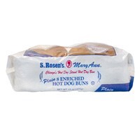 slide 7 of 9, S Rosens Plain Hot Dog Buns 8 ea, 8 ct