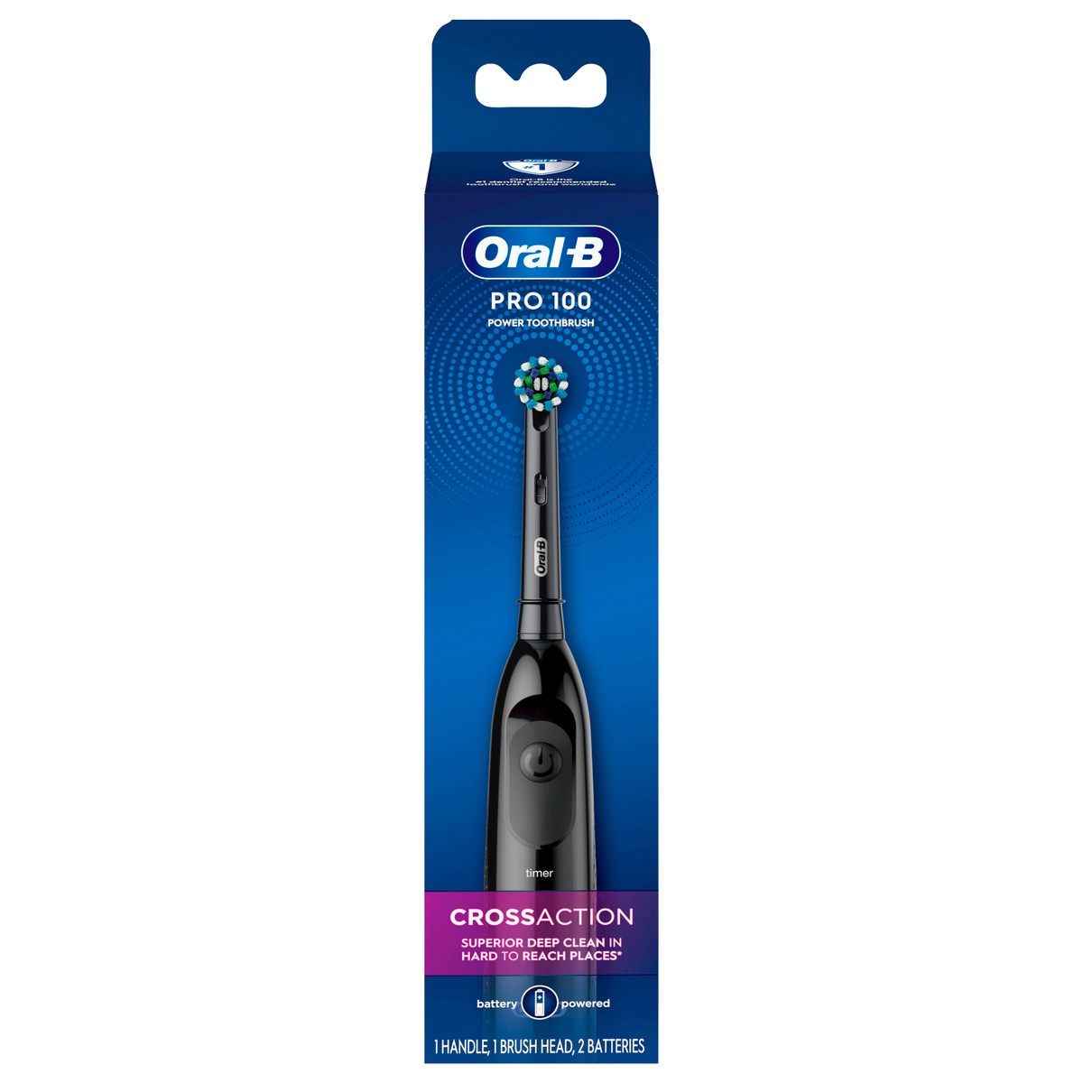 slide 1 of 5, Oral-B Pro Health Clinical Power Toothbrush, 1 ct