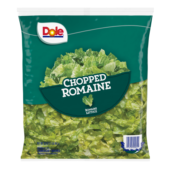 slide 7 of 10, Dole Salad Chopped Romaine Lettuce, 32 oz, 32 oz