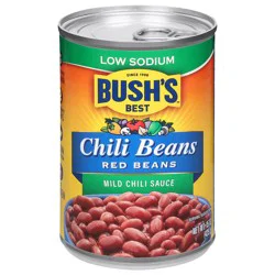 Bush''s Best Bush''s Low Sodium Red Beans in a Mild Chili Sauce 15 oz