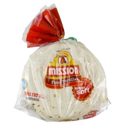 Mission Super Soft Flour Tortillas, Fajita Size, 20 Count